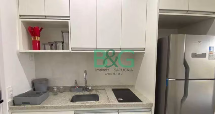 Studio com 1 dormitório à venda, 25 m² por r$ 699.000 - campo belo - são paulo/sp