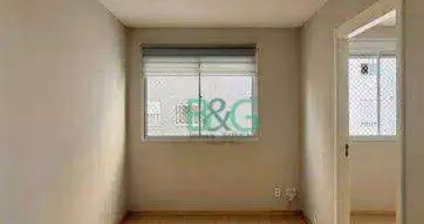 Apartamento com 2 dormitórios à venda, 34 m² por r$ 354.000 - santo amaro - são paulo/sp