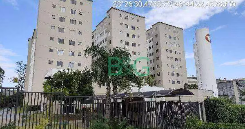 Apartamento com 1 dormitório à venda, 41 m² por r$ 120.000,00 - parque nações unidas - são paulo/sp