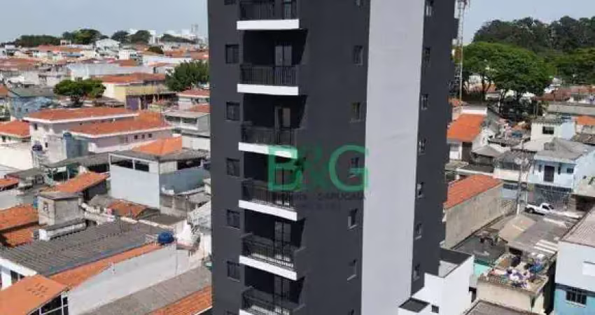 Apartamento com 2 dormitórios à venda, 45 m² por r$ 343.200 - jardim vila formosa - são paulo/sp