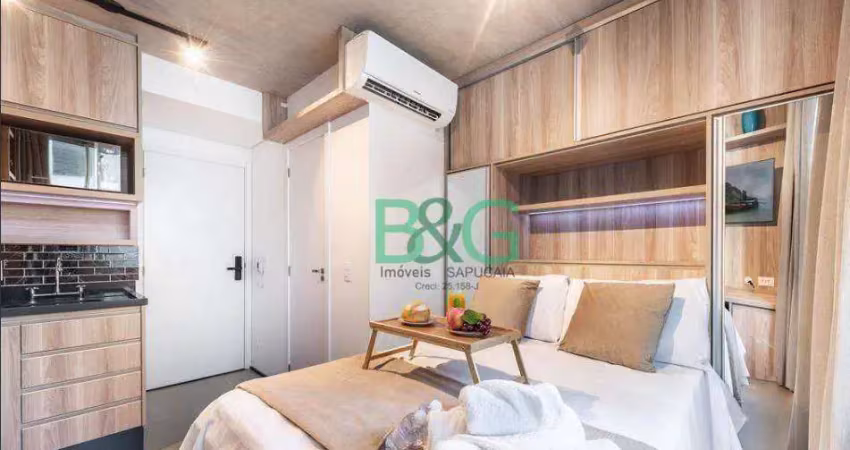 Studio com 1 dormitório para alugar, 17 m² por r$ 3.208,78/mês - bela vista - são paulo/sp