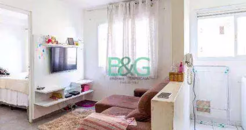 Apartamento com 1 dormitório à venda, 33 m² por r$ 220.000 - cambuci - são paulo/sp