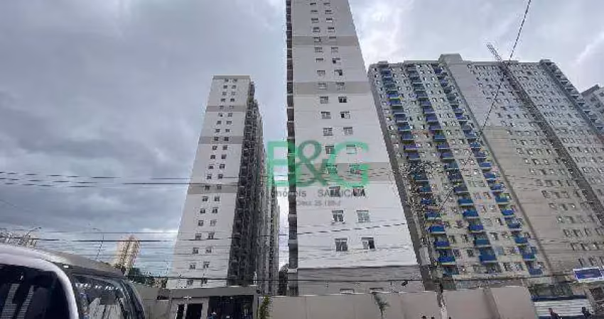 Apartamento com 2 dormitórios à venda, 35 m² por r$ 160.774 - pirituba - são paulo/sp
