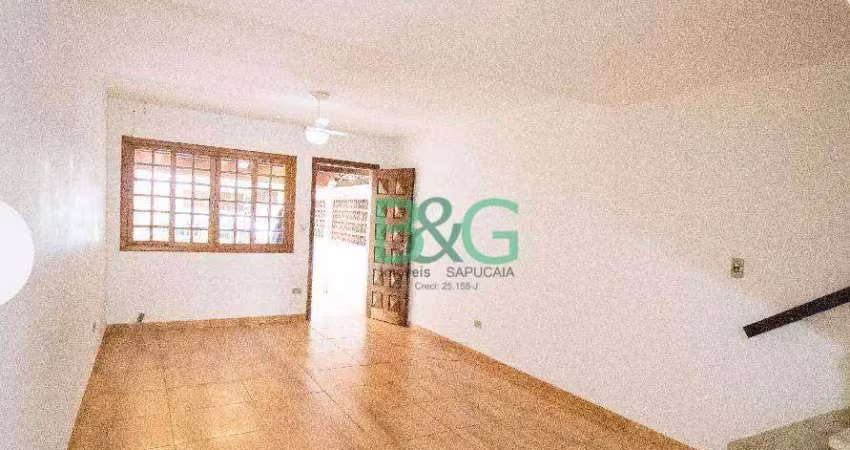 Sobrado com 2 dormitórios para alugar, 130 m² por r$ 3.947/mês - chácara santo antônio - são paulo/sp