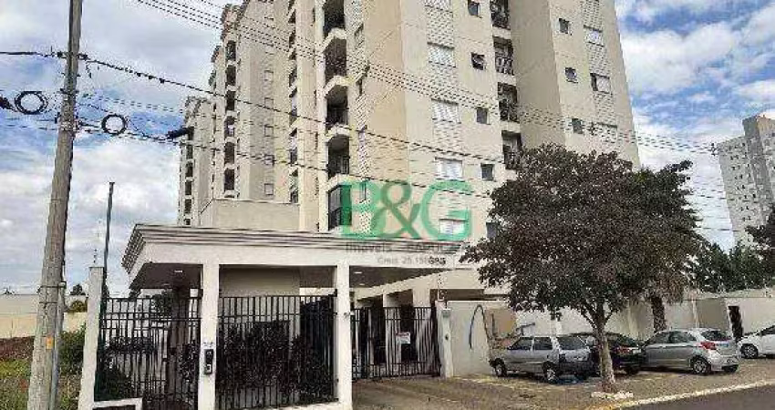 Apartamento com 2 dormitórios à venda, 56 m² por r$ 207.055 - jardim firenze - santa bárbara d'oeste/sp