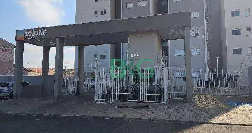 Apartamento com 2 dormitórios à venda, 42 m² por r$ 144.196 - loteamento planalto do sol - santa bárbara d'oeste/sp