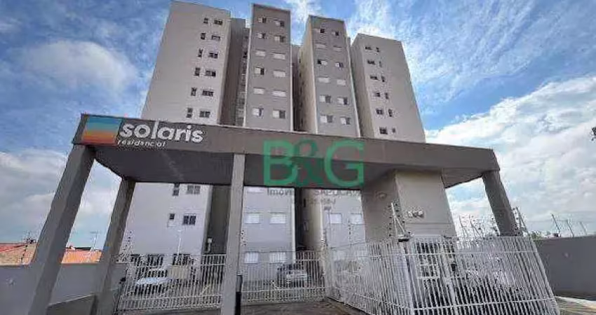Apartamento com 2 dormitórios à venda, 42 m² por r$ 173.703 - loteamento planalto do sol - santa bárbara d'oeste/sp