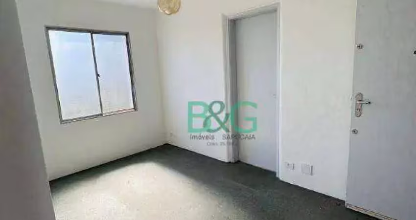 Apartamento com 2 dormitórios à venda, 45 m² por r$ 330.000 - parque das árvores - são paulo/sp
