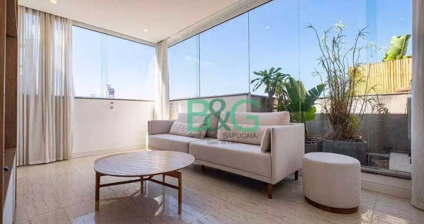 Cobertura com 1 dormitório à venda, 170 m² por r$ 4.800.000 - vila madalena - são paulo/sp