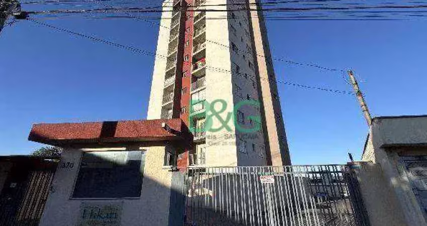 Apartamento com 2 dormitórios à venda, 50 m² por r$ 329.834 - jardim hikare - são carlos/sp