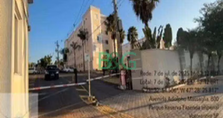 Apartamento à venda, 43 m² por r$ 139.743,47 - vossoroca - votorantim/sp