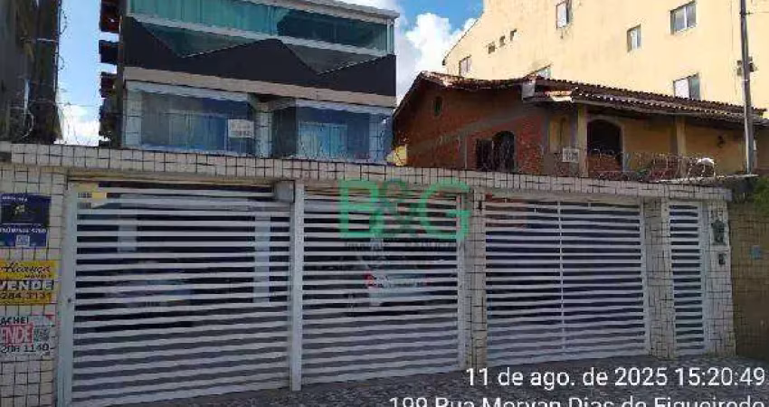 Sobrado à venda, 80 m² por r$ 438.663,66 - vila voturuá - são vicente/sp