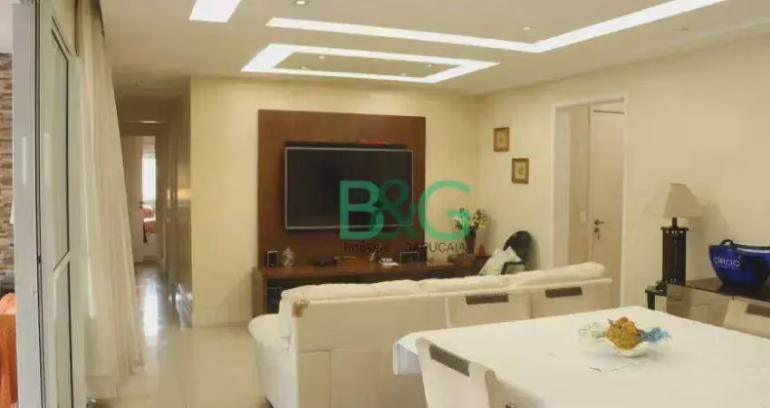 Apartamento com 4 dormitórios para alugar, 142 m² por r$ 12.000,00/mês - vila leopoldina - são paulo/sp