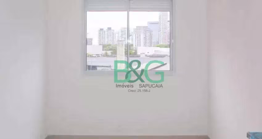 Apartamento com 1 dormitório à venda, 26 m² por r$ 274.000 - parque industrial tomas edson - são paulo/sp