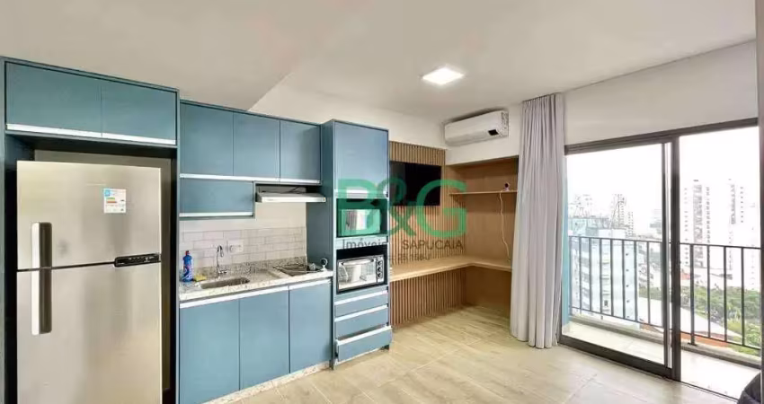 Studio com 1 dormitório à venda, 29 m² por r$ 550.000 - vila congonhas - são paulo/sp