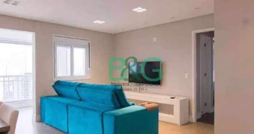Apartamento com 1 dormitório à venda, 67 m² por r$ 669.000 - vila dom pedro ii - são paulo/sp