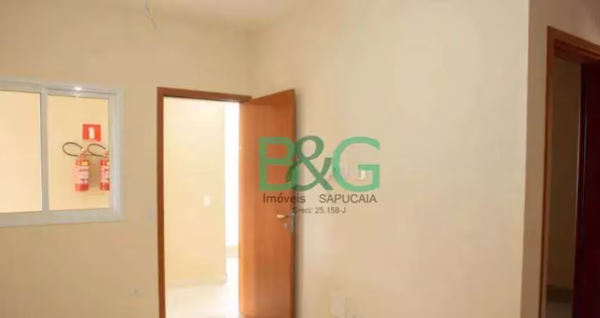 Apartamento com 2 dormitórios à venda, 39 m² por r$ 329.000 - vila baruel - são paulo/sp