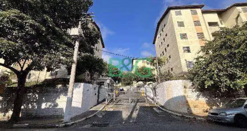 Apartamento com 2 dormitórios à venda, 43 m² por r$ 192.213 - serraria - diadema/sp