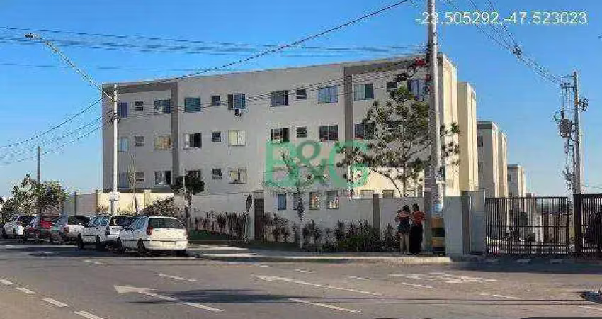 Apartamento com 2 dormitórios à venda, 41 m² por r$ 144.223 - ipatinga - sorocaba/sp