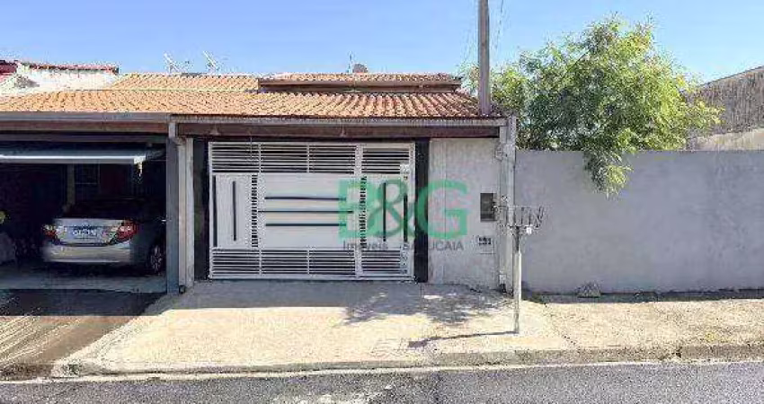 Casa com 2 dormitórios à venda, 58 m² por r$ 153.000 - parque santo antônio (nova veneza) - sumaré/sp