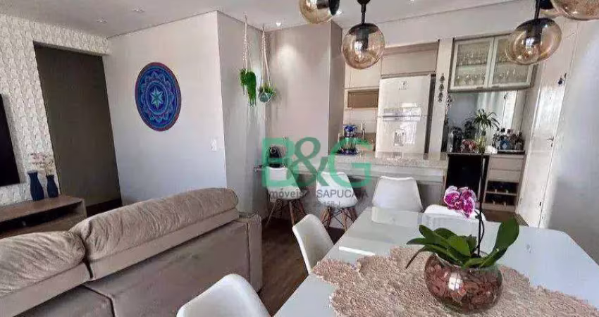 Apartamento com 2 dormitórios à venda, 72 m² por r$ 552.000 - vila nova galvão - são paulo/sp