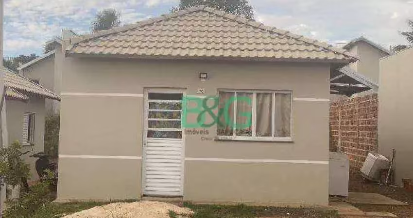 Casa com 2 dormitórios à venda, 44 m² por r$ 87.819 - conjunto habitacional luana ii - araçatuba/são paulo