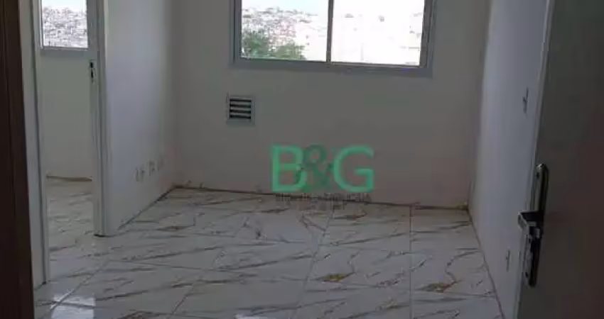 Apartamento com 2 dormitórios para alugar, 34 m² por r$ 1.365/mês - parque dom joão neri - são paulo/sp