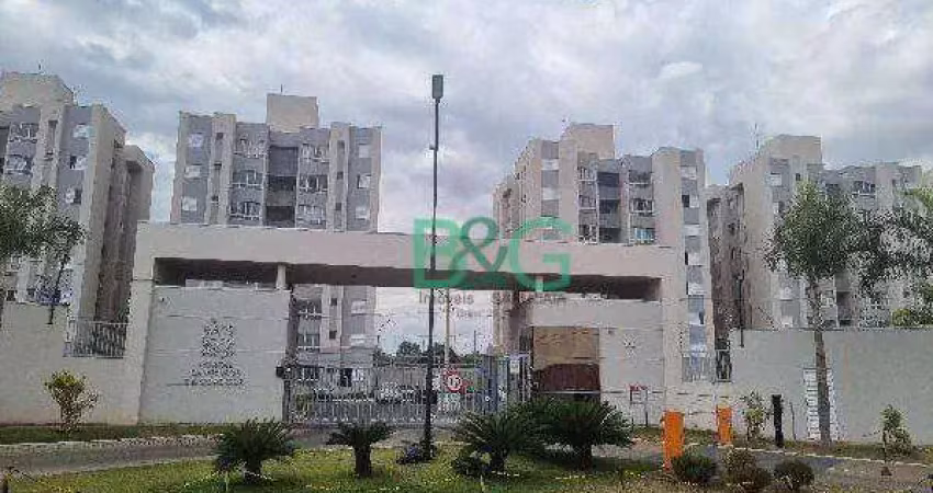 Apartamento com 2 dormitórios à venda, 47 m² por r$ 122.516 - jardim são rafael i - araraquara/sp