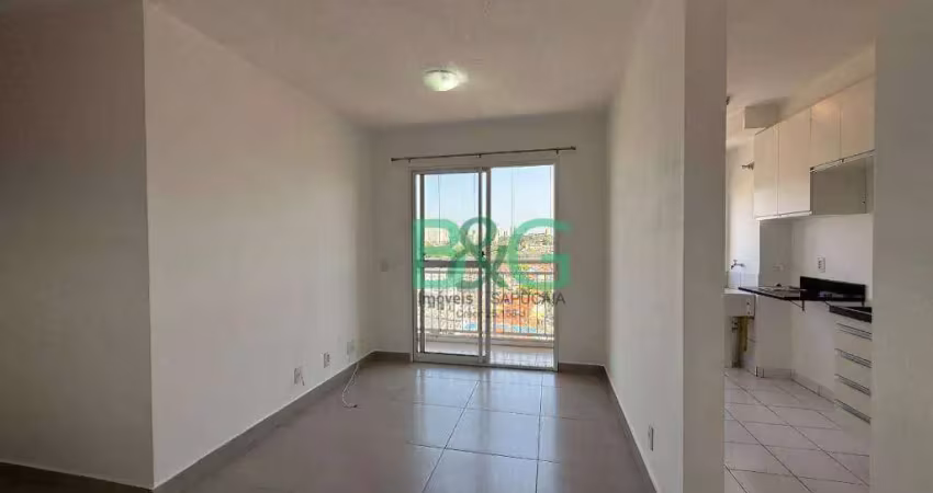 Apartamento com 2 dormitórios para alugar, 47 m² por r$ 2.600/mês - vila prel - são paulo/sp