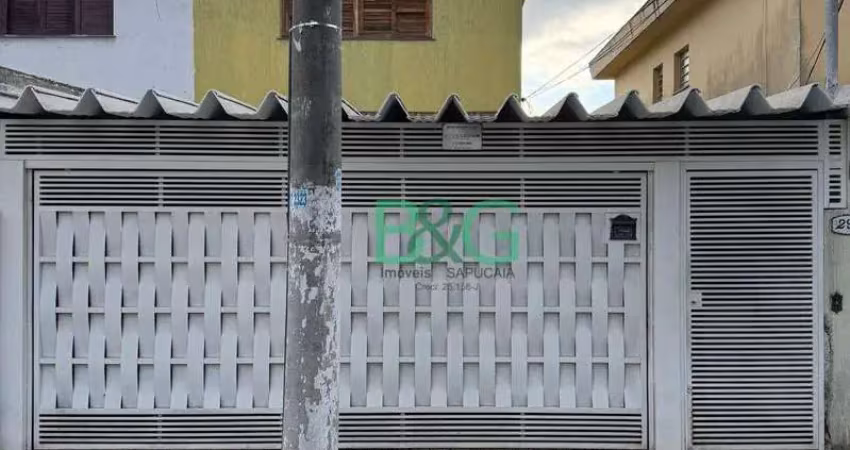 Sobrado com 3 dormitórios para alugar, 150 m² por r$ 3.280/mês - vila moraes - são paulo/sp