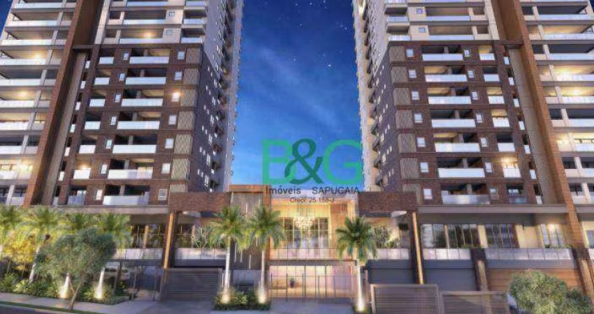 Apartamento com 4 dormitórios à venda, 162 m² por R$ 3.405.155,65 - Perdizes - São Paulo/SP