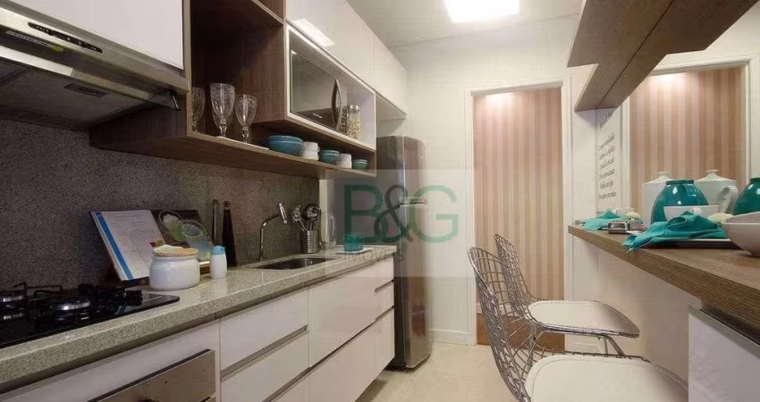 Apartamento com 2 dormitórios à venda, 54 m² por R$ 282.150,00 - Aricanduva - São Paulo/SP