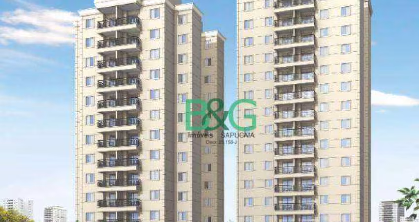 Apartamento com 2 dormitórios à venda, 58 m² por R$ 490.530,00 - Vila Gonçalves - São Bernardo do Campo/SP