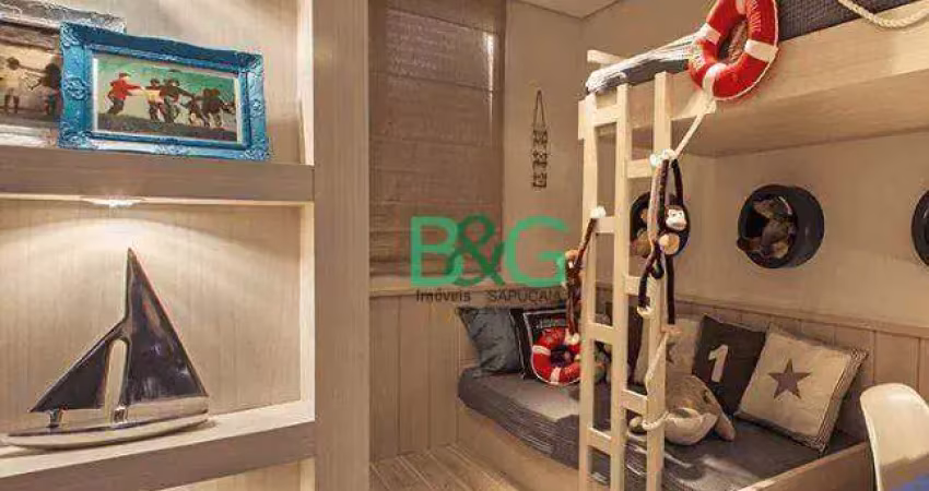 Apartamento com 3 dormitórios à venda, 59 m² por r$ 435.530,00 - parque jaçatuba - santo andré/sp