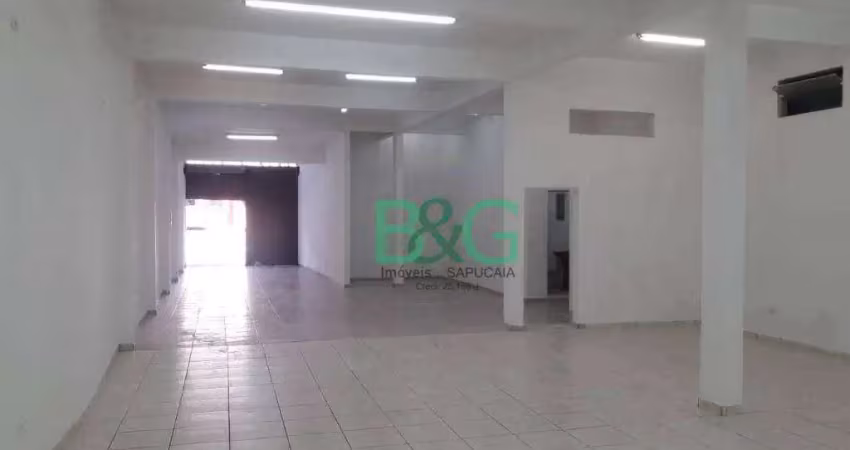 Salão para alugar, 200 m² por r$ 11.205,80/mês - vila marieta - são paulo/sp
