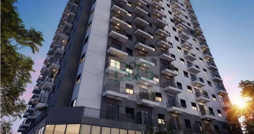 Apartamento com 1 dormitório à venda, 34 m² por r$ 316.701,00 - santa cecília - são paulo/sp