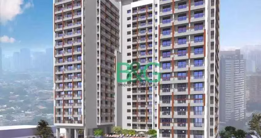Apartamento com 2 dormitórios à venda, 48 m² por r$ 557.413,00 - brooklin - são paulo/sp