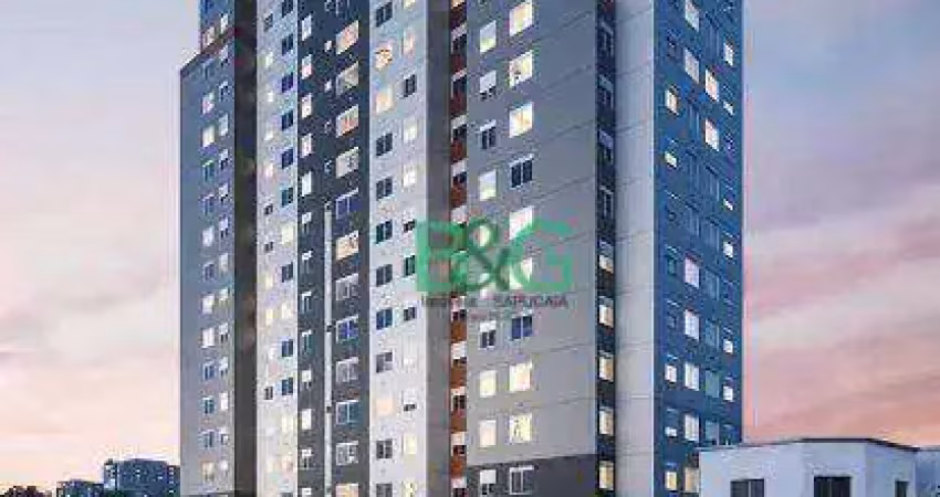 Apartamento com 2 dormitórios à venda, 34 m² por R$ 319.897,50 - Brás - São Paulo/SP