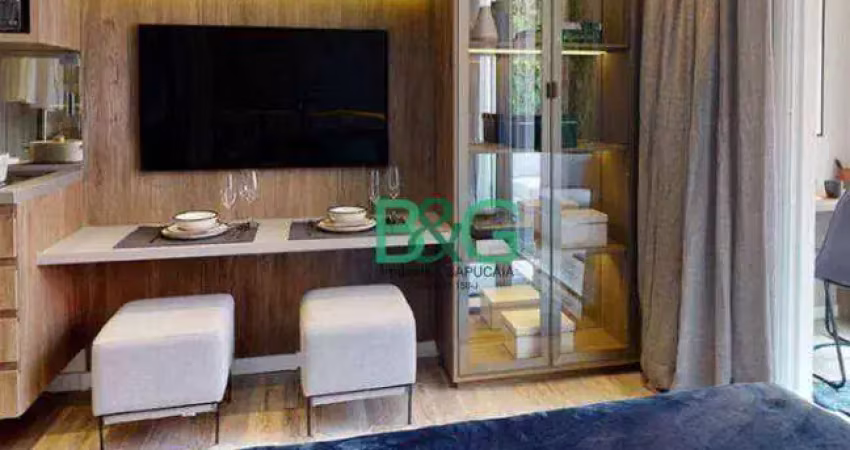 Apartamento com 2 dormitórios à venda, 43 m² por r$ 468.510,00 - belenzinho - são paulo/sp