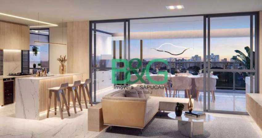 Apartamento com 4 dormitórios à venda, 177 m² por R$ 2.476.803,75 - Vila Firmiano Pinto - São Paulo/SP