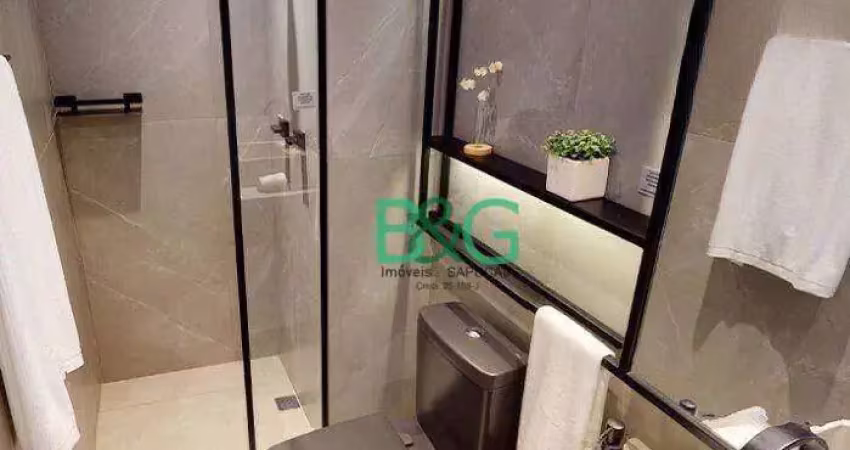 Studio com 1 dormitório à venda, 25 m² por r$ 417.100,00 - pinheiros - são paulo/sp