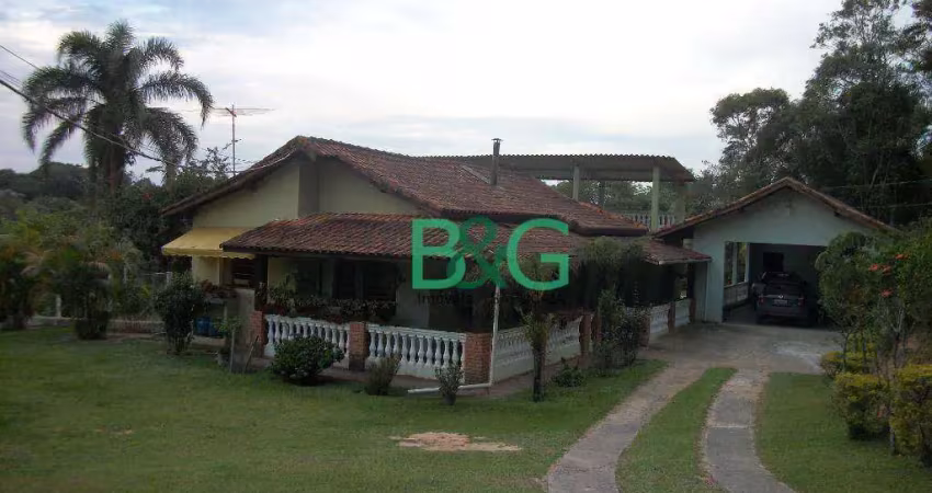 Chácara com 6 dormitórios à venda, 12833 m² por r$ 990.000,00 - santana - cotia/sp