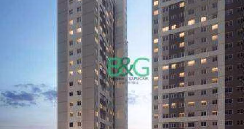 Apartamento com 2 dormitórios à venda, 35 m² por R$ 287.555,00 - Jardim Adutora - São Paulo/SP