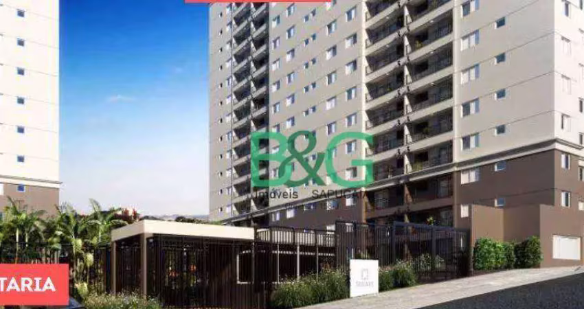 Apartamento com 2 dormitórios à venda, 60 m² por R$ 448.614,54 - Jardim das Belezas - Carapicuíba/SP
