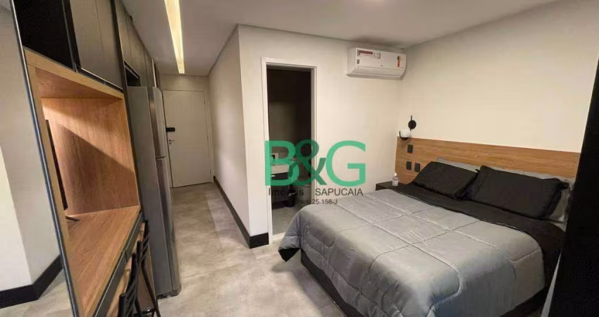 Studio com 1 dormitório, 23 m² - venda por R$ 415.000,00 ou aluguel por R$ 2.755,40/mês - Centro - São Paulo/SP