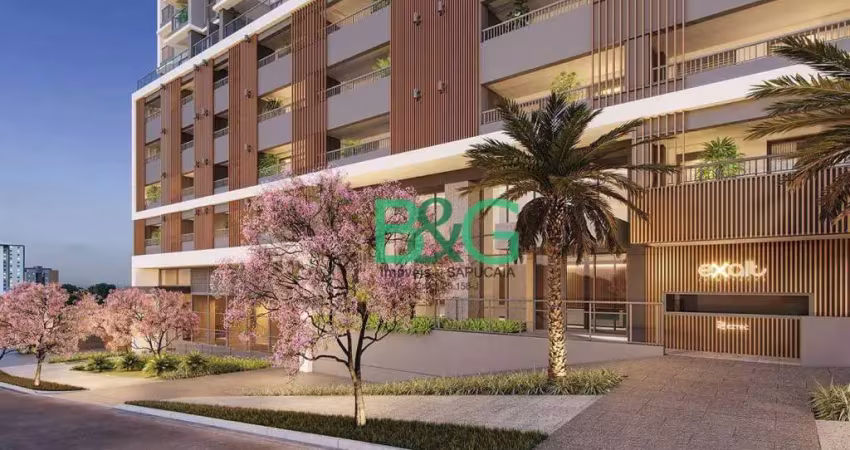 Studio com 1 dormitório à venda, 31 m² por r$ 609.425,30 - vila clementino - são paulo/sp