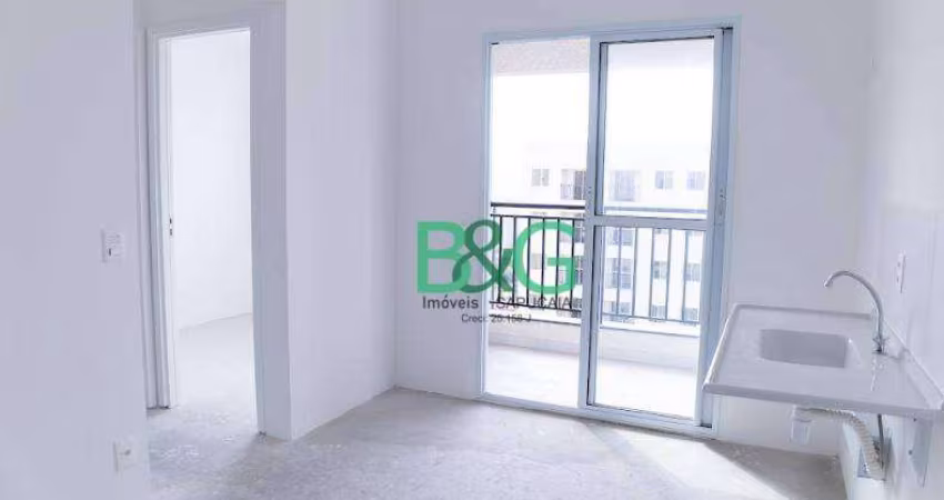 Apartamento com 2 dormitórios, 37 m² - venda por R$ 280.000,00 ou aluguel por R$ 1.780,00/mês - Sacomã - São Paulo/SP