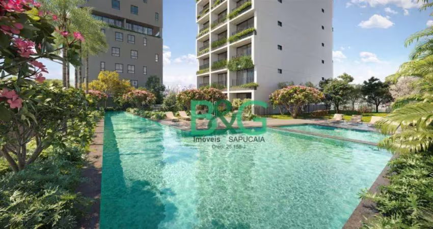 Apartamento com 2 dormitórios à venda, 63 m² por r$ 1.070.560,59 - campo belo - são paulo/sp