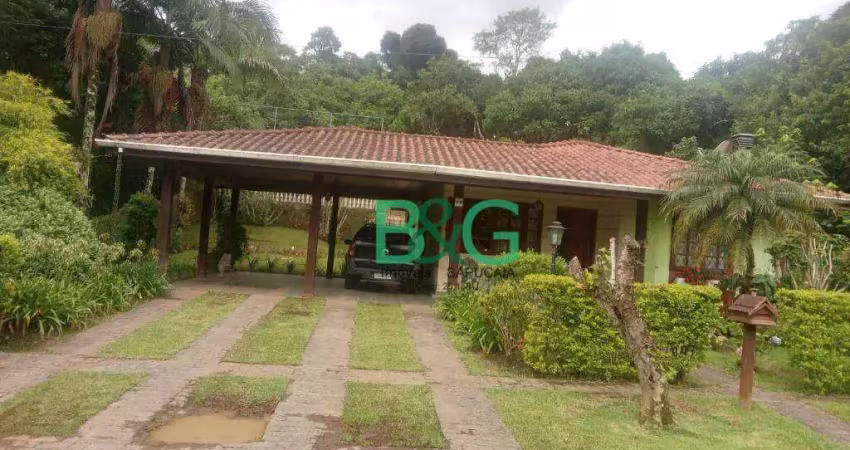 Chácara à venda, 860 m² por r$ 1.000.000,00 - lagoa grande - embu-guaçu/sp