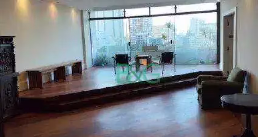 Apartamento com 4 dormitórios para alugar, 400 m² por r$ 12.000,00/mês - república - são paulo/sp